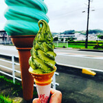 Ishida Chaya - ソフトクリームお茶レギュラーサイズ