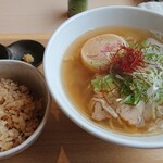Dashiya Owan - 出汁ラーメン鯛めしセット