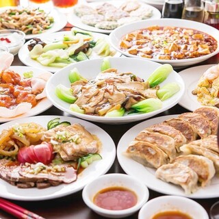 宴会◎80道正宗中华料理的无限畅饮套餐3,580日元～