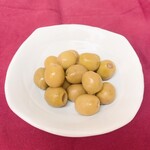 Olives with anchovies