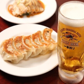 Our signature authentic Gyoza / Dumpling goes perfectly with beer and other alcoholic beverages!