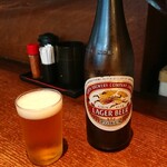 Sumibiyakitori Dogen - 瓶ビール