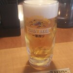 久兵衛屋 - 半額生ビール