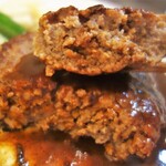 レストラン 大越 - 肉汁は少ない