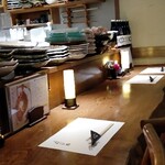 炭焼炉ばた くし路 - カウンター