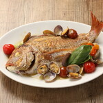 Today's live fresh fish (choose from aqua pazza or sauté)