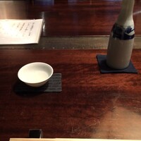 蕎麦懐石 無庵 - 「喜正」ぬる燗 一本目