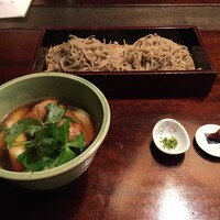 蕎麦懐石 無庵 - ご存知 "鴨せいろ" 