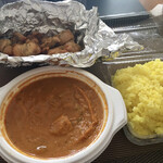 インド・ネパール料理 ディップキッチン - カレーセット、マサラチャイ、チキンセクワ