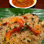 ガネーシュ - ９８０えん『シュリンププラウ＆ベジタブルカリー』