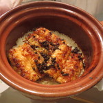 くろぎ - 淡路の新玉葱と鱧の御飯　山椒