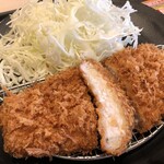 松のや - ◎ロースカツ定食550円