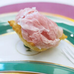 ペレグリーノ - エミリアロマーニャ　パルマ産　"プロシュート・ディ・パルマ"　※パルマでの組み合わせで