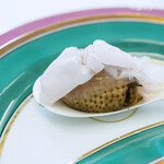 ペレグリーノ - トスカーナ　シエナ産　チンタセネーゼ黒豚背脂の生ハム　"ラルド"　※濃密な味わいの季節の野菜と共に