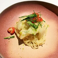 ラ ペ - 桃の冷製カッペリーニ