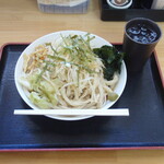 手打ちうどん ろくでなし - 冷やしうどん２玉です。