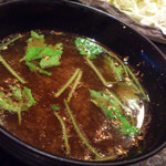 とんかつ マンジェ - この赤ダシも史上最高の美味さでした！