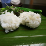 京懐石 吉泉 - 鱧の湯引きのアップ