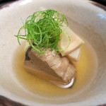 京懐石 吉泉 - 八竹と鰹の煮物