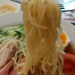 台湾料理 百鮮味 - 冷やし中華の、細麺☆