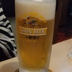 台湾料理 百味鮮 - 『 生ビール （中）』