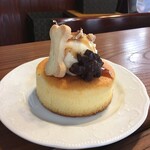 まるはちカフェ - かんな恐竜パンケーキ