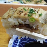 玄海鮨 - 穴子押し鮨