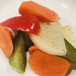 ビストロ キャトルズ - 季節野菜のピクルス～黒胡椒風味～