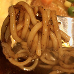Karametei Ikeshitaten - 太麺が美味しい