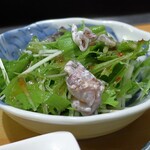 葵 - 鯛皮のサラダ
