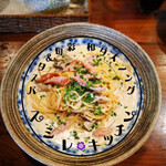 SMILE KITCHEN - しめじとソーセージのクリームパスタ