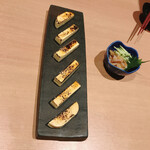 一心 - チーズの味噌漬け、梅水晶