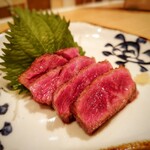 肉 もつ 土穂 - 和牛たたき