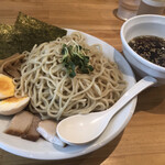 まさる - つけ麺・醤油（大盛）