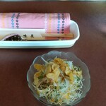 Ajisen - 付属のサラダ