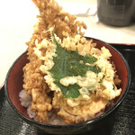 ぎおん 天ぷら 天周 - 大海老天丼