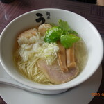 麺屋うめはら - 塩海老ワンタンメン