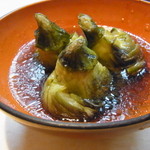 割烹くずし 徳多和良 - 12.6.13小茄子揚げ煮