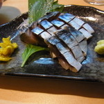 割烹くずし 徳多和良 - 12.6.13 しめさば