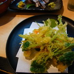 割烹くずし 徳多和良 - 12.6.13　甘えびかき揚げ