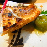 割烹くずし 徳多和良 - 12.6.13　赤魚くんせい焼　青梅甘露煮添え