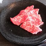 Wagyuu Sumibiyakiniku Aburien - 和牛カルビ・ロースセット