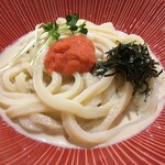 うどん×酒場 第六感 - ごま豆乳明太子うどん