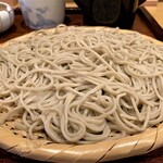 手打ちそば 浅枝 - 蕎麦は二八　蕎麦の香りも感じられ喉越しが良い♪