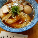 麺処 いし川 - 特製醤油(税込930円）
