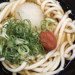 麺家大阪みどう - 冷し梅おろしうどん ¥410- (2020/07/30)