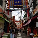 Junkaikaku - 市場通り。