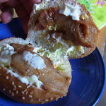 焼き立てパンの店　パンパカパン - 【2012.06.　初訪】　テリヤキ小さいと思ったら上にも！