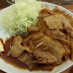 Tamagokafegohan - しょうが焼き・お肉追加(100g)（2020.6）