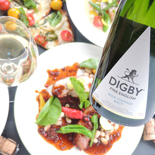 お料理とワインとのペアリングも楽しめます